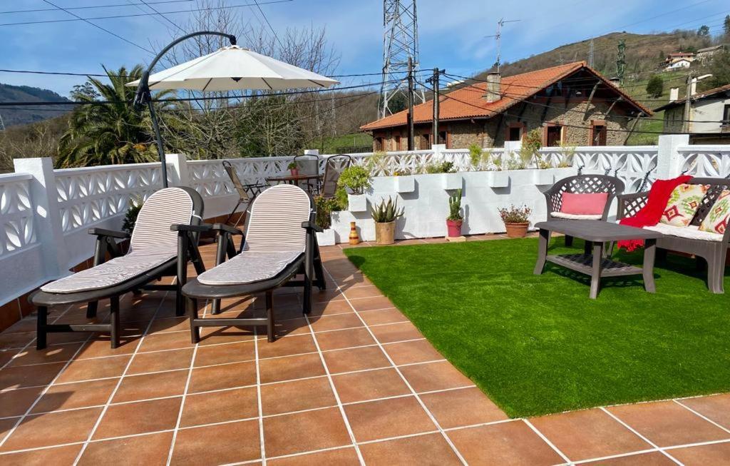 Апартаменти Bilbo Near Atico Rural Con Terraza Басаурі Екстер'єр фото